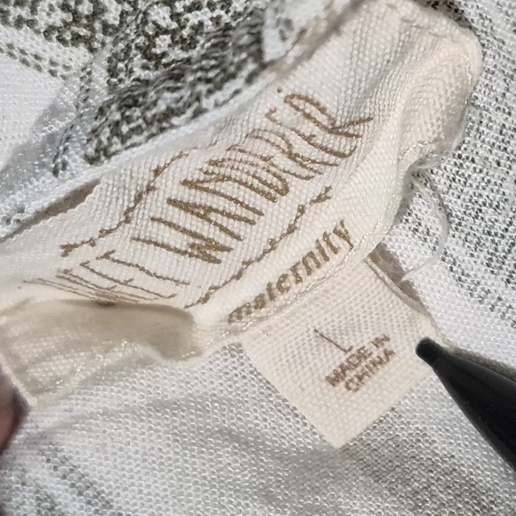 Sweet Wanderer Striped Long Sleeve Top - Cream and Gray - Picture 5 of 6